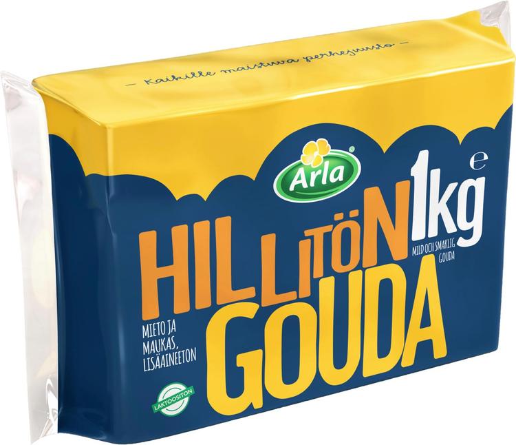 Arla Tolkuttomat Juustot Hillitön 1,0 kg Goudajuusto