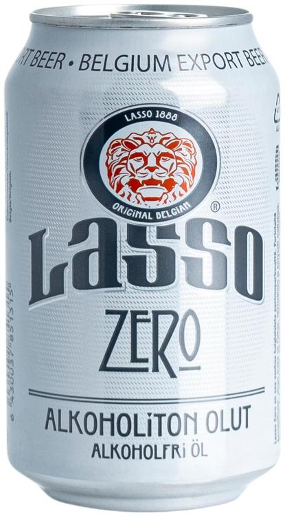 Lasso Zero alkoholiton 0,0%  lagerolut 33cl tlk