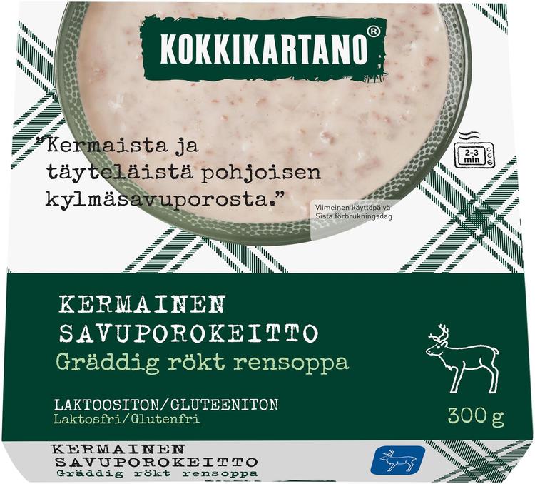 Kokkikartano Kermainen Savuporokeitto 300g