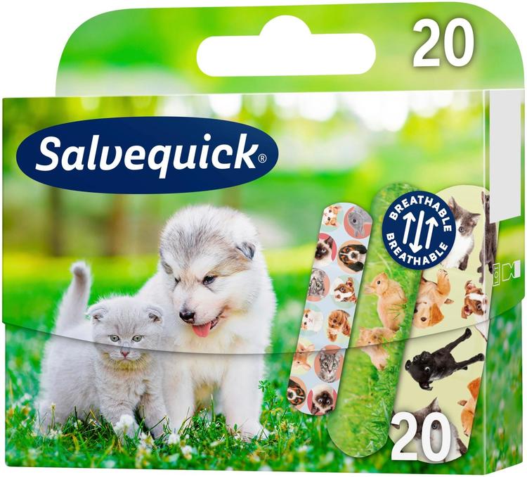 Salvequick Animals lastenlaastari 20kpl