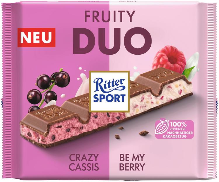 Ritter Sport Fruity Duo suklaalevy 218g