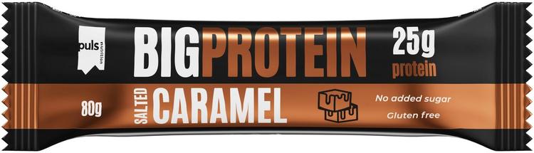 PULS Big protein Salted caramel Proteiinipatukka 80g