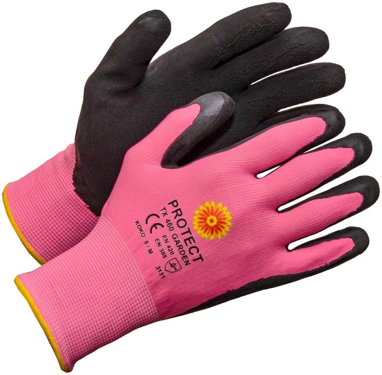 Protect latexsormikas TX 460, pinkki, koko 7