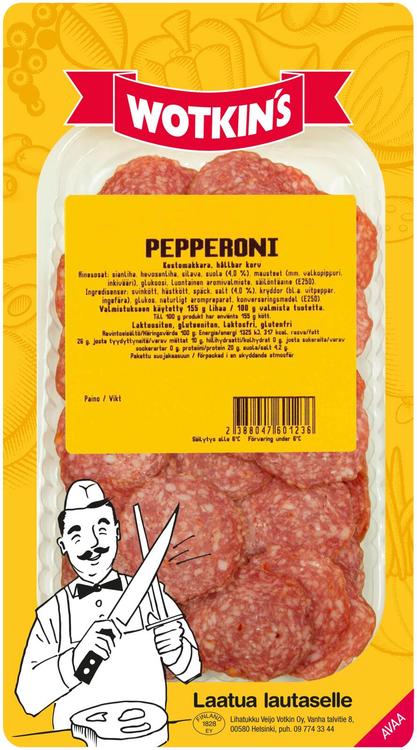 Wotkin´s 100g Pepperoni kestomakkara