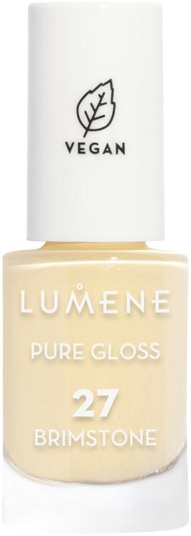 Lumene Pure Gloss Kynsilakka 27 Sitruunaperhonen 5 ml