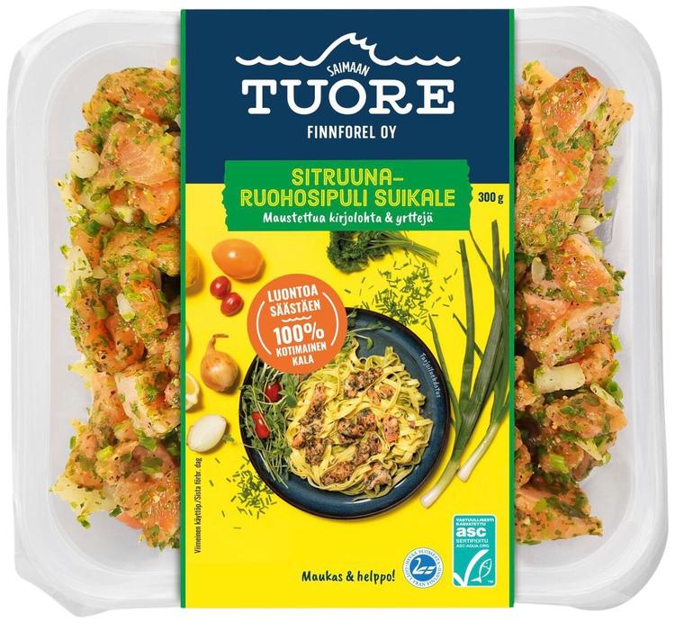 Saimaan Tuore ASC  sitruuna-ruohosipuli suikale 300g