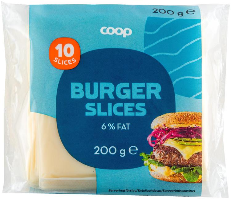 Coop sulatejuustoviipaleet 6 % 200 g