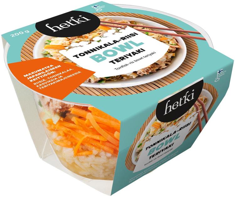 Fresh Hetki Tonnikala-riisi bowl teriyaki 200 g