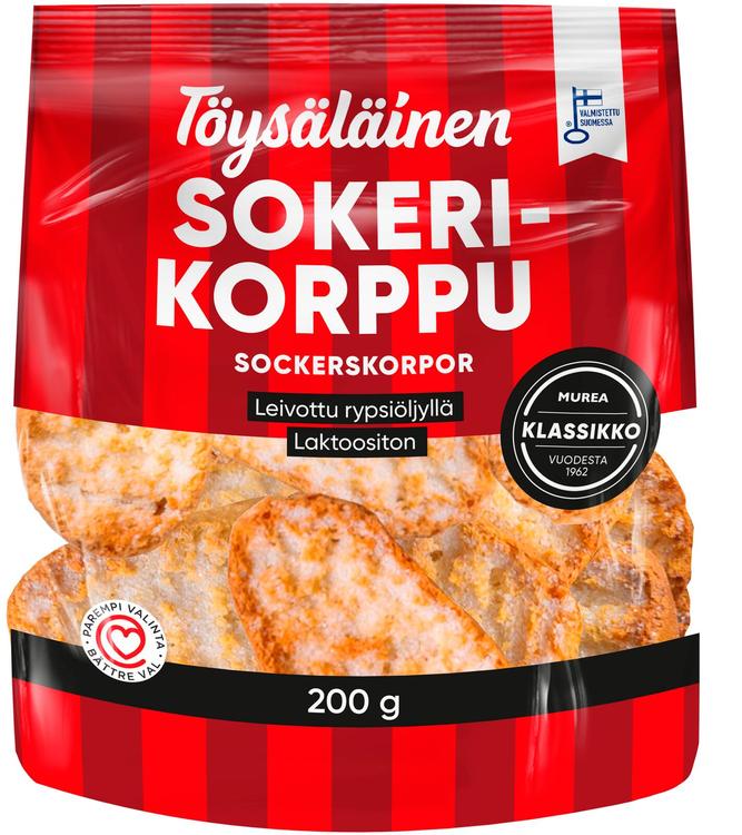 Töysäläinen sokerikorppu 200g