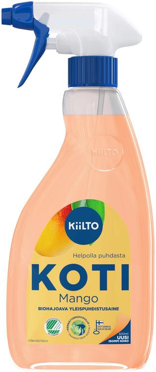 Kiilto Koti biohajoava yleispuhdistussuihke Mango 600 ml