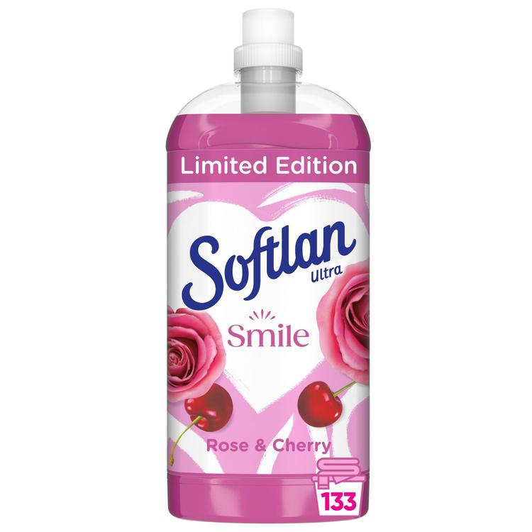 Softlan Smile Limited Edition Rose and Cherry huuhteluaine 2000ml