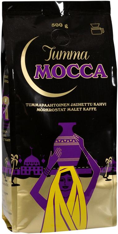 Tumma Mocca 500g suodatinjauhettu kahvi