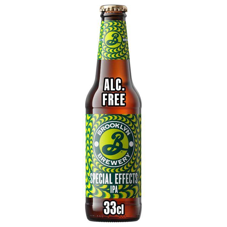 Brooklyn Special Effects IPA alkoholiton olut 0,4 % lasipullo 0,33 L