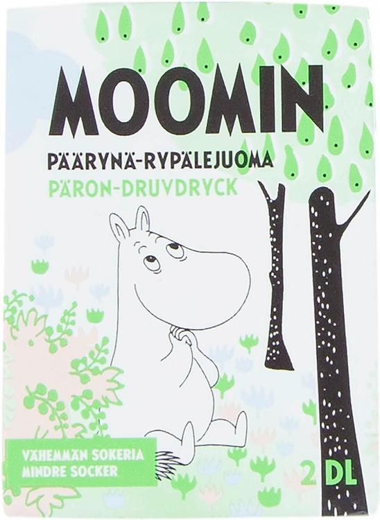 Moomin 2dl päärynä-rypälejuoma