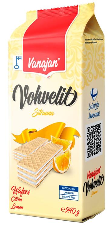 Vanajan Sitruunavohveli 240g