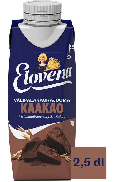 Elovena 2,5dl kaakao välipalakaurajuoma