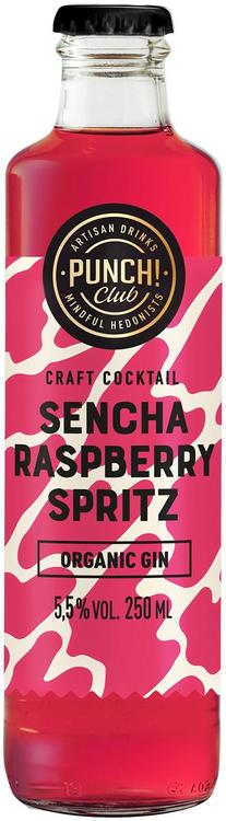 Punch club raspberry sencha 5,5% 250ml