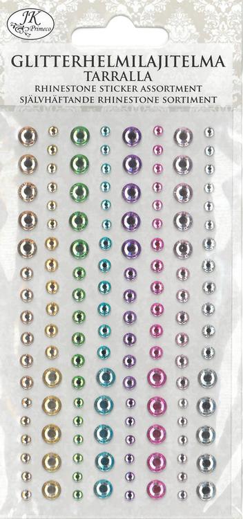 J.K. Primeco glitterhelmitarralajitelma Sateenkaari pastelli