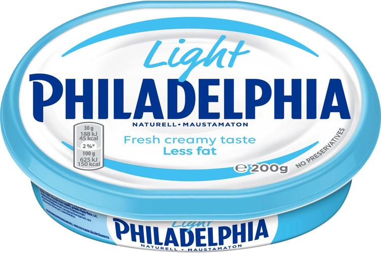 Philadelphia Light tuorejuusto 200g