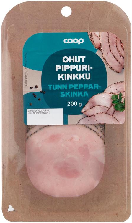 Coop ohut pippurikinkku 200 g