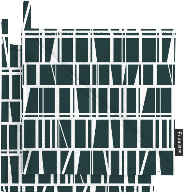 Finlayson patalappu 2kpl Coronna 22x22 t.vihreä