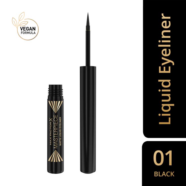 Max Factor Masterpiece Matte Liquid Eyeliner 1,7 ml Black, silmänrajaustussi