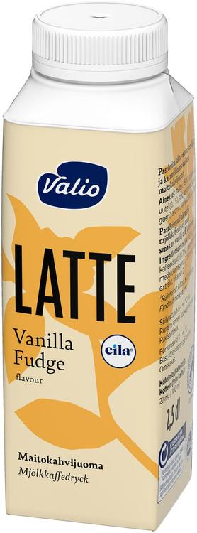 Valio Latte vanilla fudge maitokahvijuoma 2,5 dl laktoositon