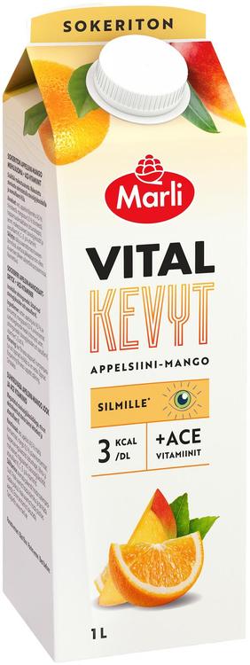 Marli Vital Kevyt Appelsiini-mango mehujuoma 1 L