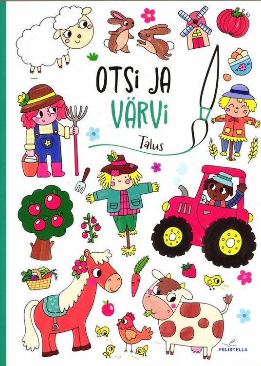 Otsi ja värvi. Talus