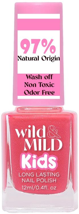 Wild&Mild Kids nail polish KC006 Coral Cutie 12ml
