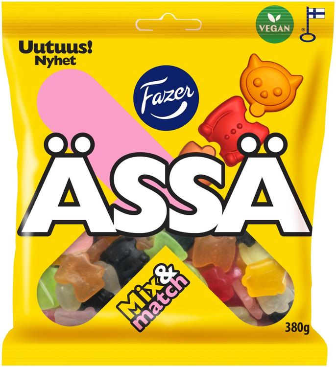 Fazer Ässä Mix & Match karkkipussi 380g