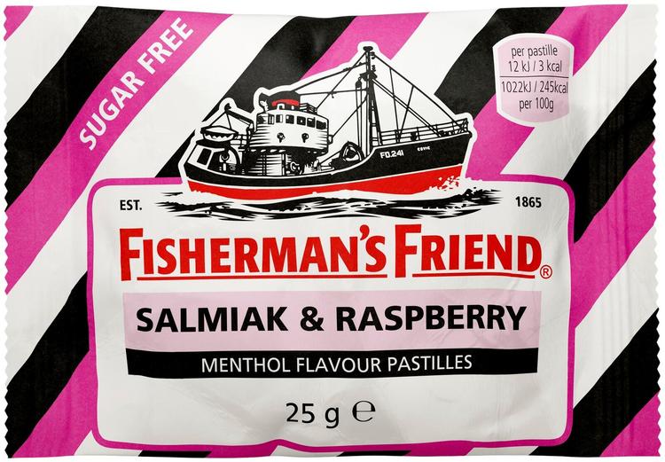 Fisherman´s Friend 25g sokeriton Salmiakki-Vadelma