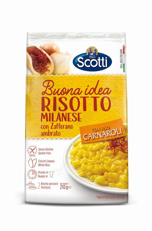 Riso Scotti 210g Risotto Milanese sahramirisotto