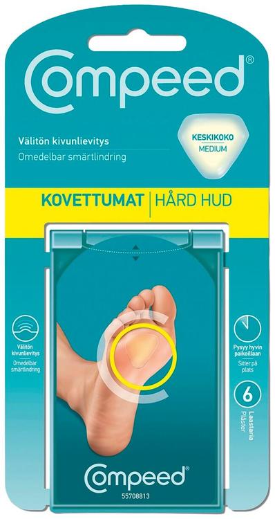 Compeed Kovettumat Laastari 6 Kpl