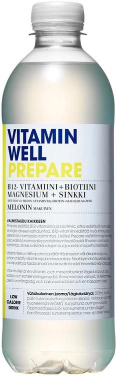 Vitamin Well Prepare hyvinvointijuoma 500ml