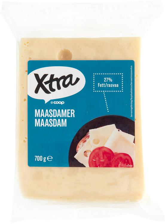 Xtra Maasdamjuusto 700g