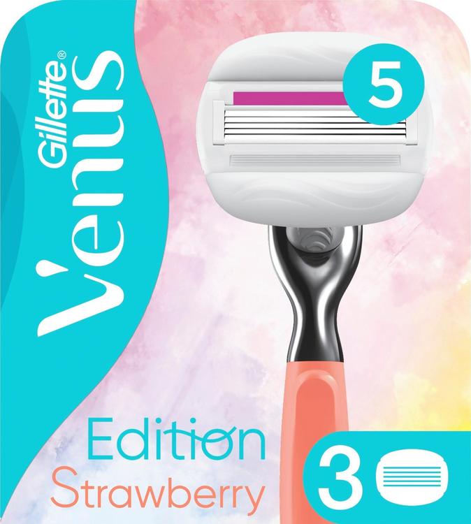 Gillette Venus Comfortglide Strawberry 3kpl terä