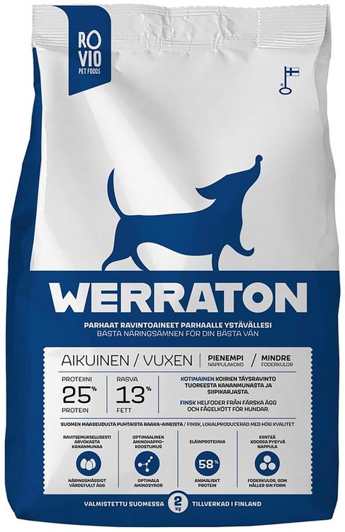 Rovio Pet Foods Werraton Aikuinen 2 kg