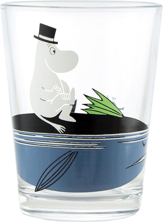 Moomin Arabia Muumi juomalasi Muumipappa 220 ml