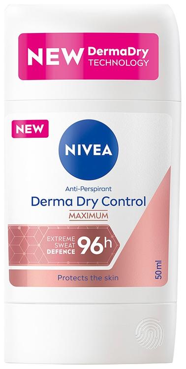 NIVEA 50ml Derma Dry Control Maximum  Deo Stick -antiperspirantti