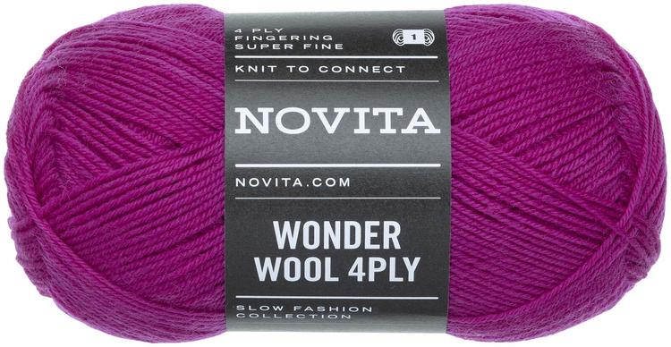 Novita lanka Wonder Wool 4PLY 50 g neilikka 780