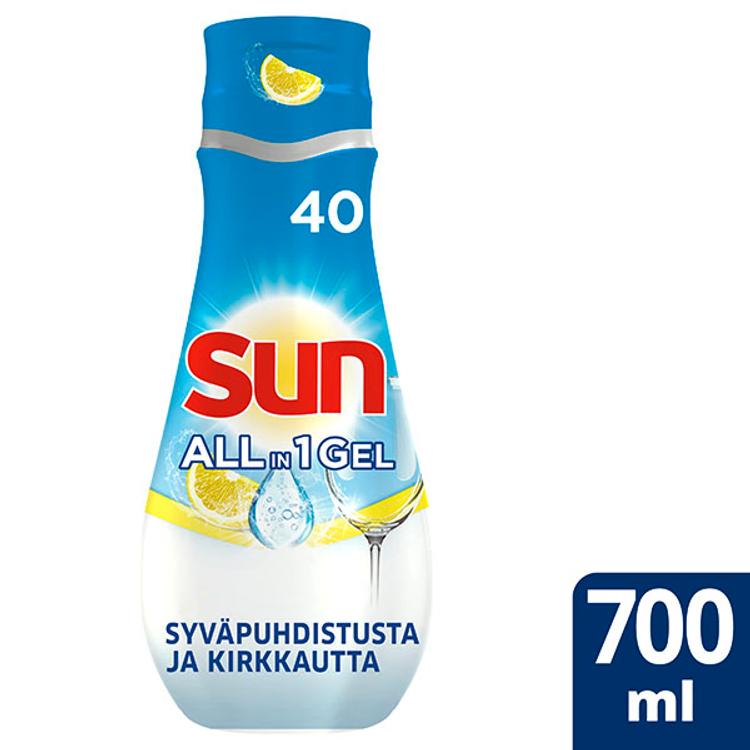 Sun Lemon Konetiskigeeli All-in-1 Syväpuhdistava 700 ml