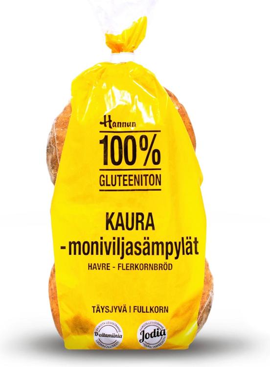 Kauramoniviljasämpylät gluteeniton 4kpl