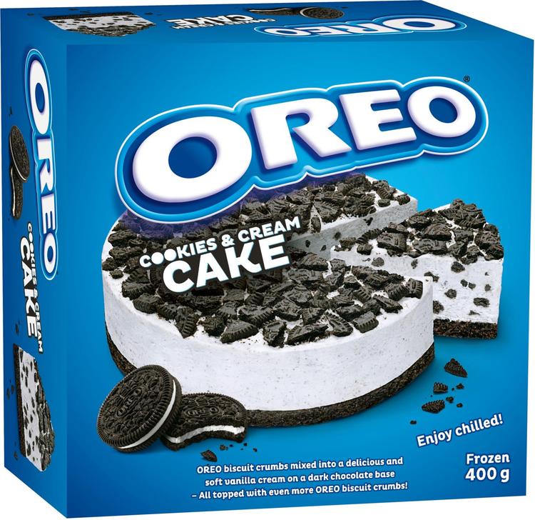 Almondy 400g Oreo-keksi-kermakakku