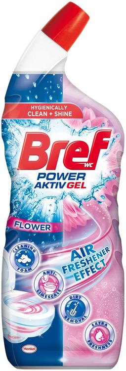 Bref 700ml Power Aktiv Gel Flower WC puhdistusaine