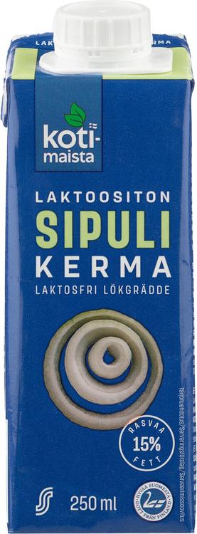 Kotimaista laktoositon paahdetun sipulin makuinen ruokakerma 15% 250ml