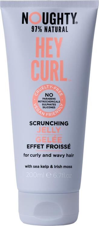 Noughty Hey Curl Scrunching Jelly -kevyt hiusgeeli 200ml