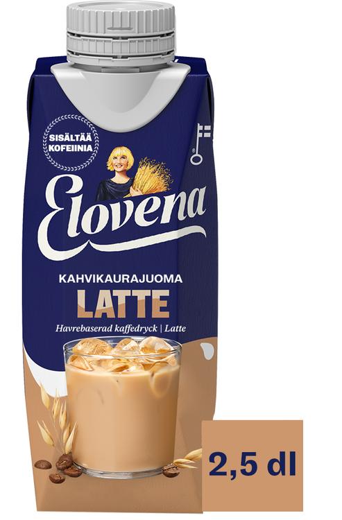 Elovena 2,5dl latte kahvikaurajuoma