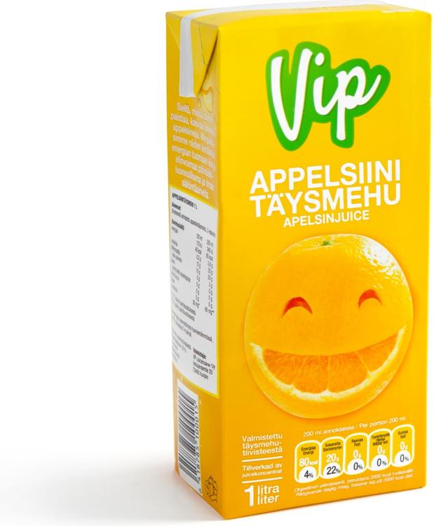 Vip appelsiinitäysmehu 1l