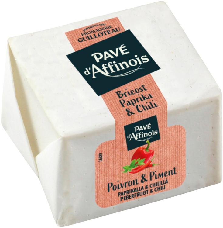 Pave d'Affinois Chili/Paprika Valkohomejuusto 150g